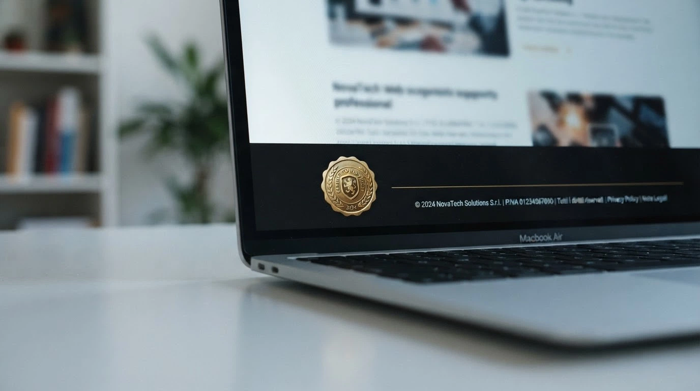 Un sigillo di licenza Curaçao eGaming visualizzato nel footer di un sito di casinò online
